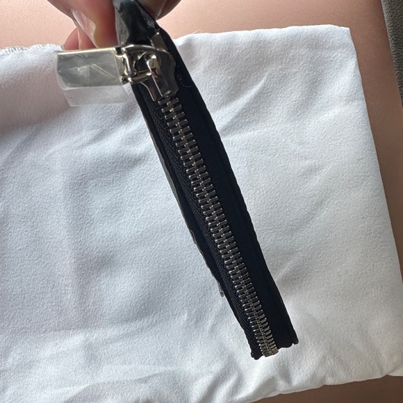 Tiffany & Co. Black Embossed Leather Card Holder - return to Tiffany - Picture 5 of 10